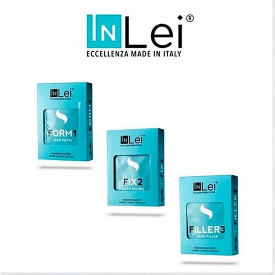 InLEI Lash Filler passos  caixa com 6 saquetas